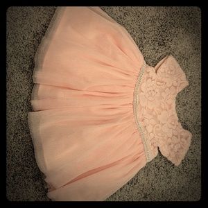 Pink baby girl dress